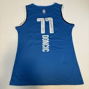 Dallas Mavericks Jersey Mens LARGE NBA Basketball Luka Doncic 77 Nike Swingman